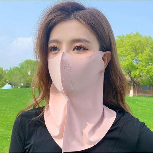KC인증 효과적인 자외선차단을 위한 3D아이스실크 넥페이스가드 골프 낚시 운전 등산 야외활동 마스크(1)