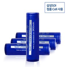 18650 리튬 이온 충전지 보호회로 배터리 2900mAh