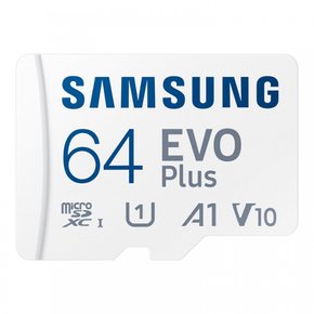 Samsung EVO Plus SD 64GB 160MBs microSDXC UHS-I U1 MB-MC64SA-ITEC 마이크로 카드 최대 전송