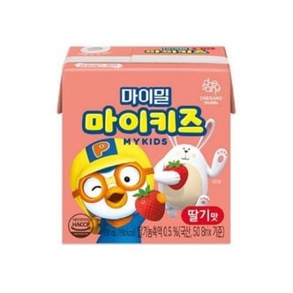  대상웰라이프 마이밀 마이키즈 딸기맛 150ml (24팩) 맛있는 어린이 음료 영양보충