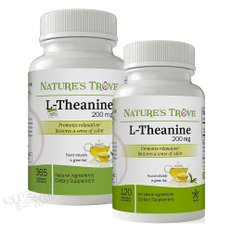 네이처스 트로브 L- 테아닌 200mg 120캡슐/365캡슐 NATURE’S TROVE L-THEANINE