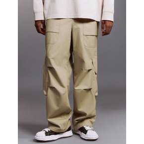 Ripstop Volume Cargo Pants (TAN BEIGE)