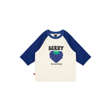 벨리타앤보이즈 블루 빅베리 미드슬리브  BK5ETS05BL