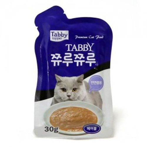 고양이 간식 영양식 테비 쮸루쮸루 헤어볼 30g X ( 10매입 )