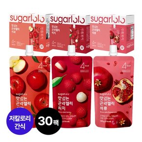 슈가로로 4kcal 곤약젤리 사과10팩+리치10팩+석류10팩