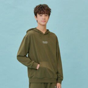 [2color]공용 심플 그래픽 후드 T-shirt
