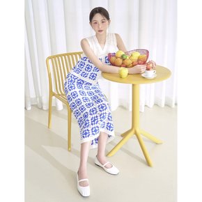 [C]크로셰 스퀘어 롱 스커트 (PR2KS562)