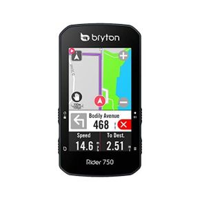 미국 브라이튼 속도계 Bryton Rider 750E GPS Cycle Computer 블랙 1439780