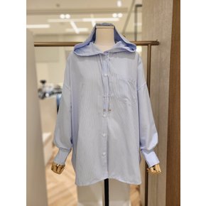 후드 박시 스트라이프셔츠 LCEDPSH14