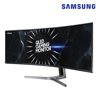 삼성 전자 C49RG90 123.9cm(49) 커브드/1800R/VA/DQHD/4ms/120Hz/다양한각도조절