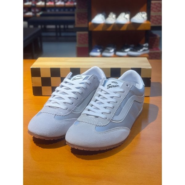 [여주점] (남여공용) 스니커즈 슈퍼 로우프로 (메탈릭 그레이) (VN000D83EZO)