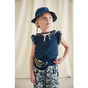 MISHA&PUFF 미샤앤퍼프 25SS 리본 키즈티셔츠 Cotswolds Ondine Top K2009S25-438