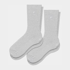 [해외배송] 칼하트윕 그레이 리브 매디슨 팩스 양말 I034572 2W7XX
