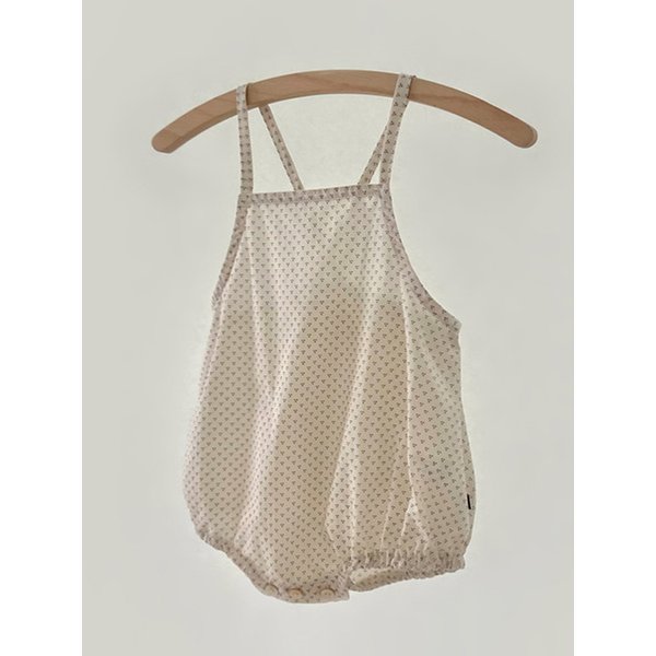 리본 롬퍼 - Ribbon romper