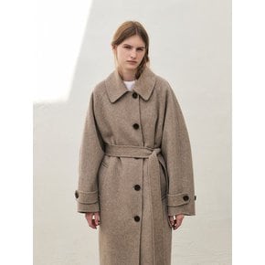 RTF RABBIT BALMACAAN COAT [HAND MADE]_L-BROWN