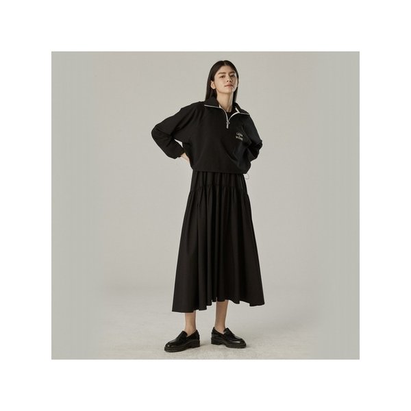 백포인트 원피스_블랙