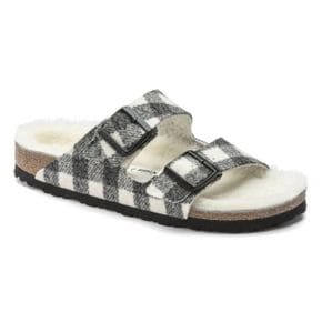 5366352 Birkenstock Arizona Rivet Plaid White 1018114 Womens