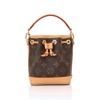 LOUIS VUITTON [중고명품] 루이비통 모노그램 나노 노에 버켓백 미니크로스 M81266