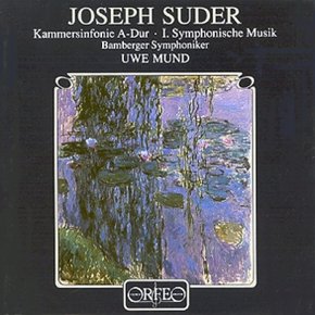 [CD] 요제프 쥬더 - 실내 교향곡 A장조, 교향곡 1번/Joseph Suder - Kannersinfonie A/Dur, Symphony No.1