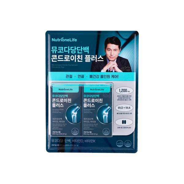 뮤코다당단백 콘드로이친 플러스 850mg X 120정
