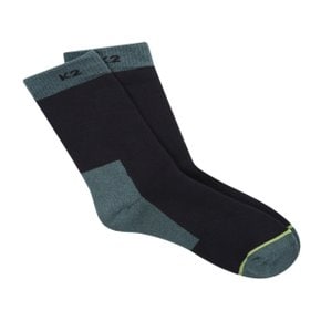 K2 케이투 KUA25S03Q4 쿨맥스 통파일 중목 양말_TEAL 4670296