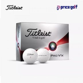 아쿠쉬네트코리아정품  2023 타이틀리스트 PRO V1X 4피스 골프공 (화이트)