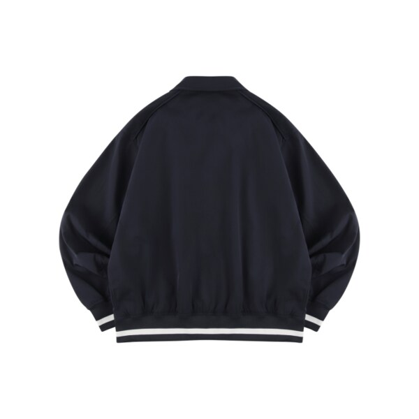 남성 로고 카라 점퍼 네이비 BNBJP282M