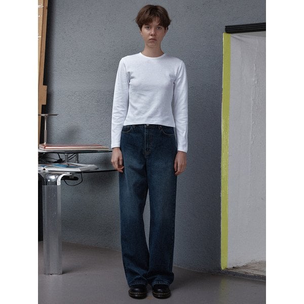 alldy long tee - black