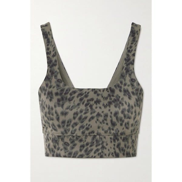 발리 코리 치타 프린트 프리소프트 스포츠 브라 46376663162899172