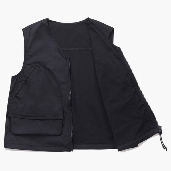 [여주점] 여성 아웃포켓 포인트 풀집업 베스트 GQ122LWV22  BLCK