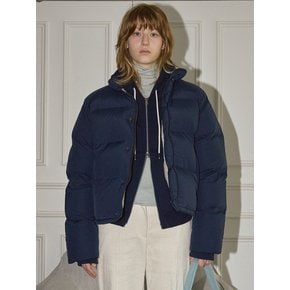 COZY PUFFER JACKET - NAVY