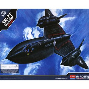 무[아카데미과학] 1/72 SR 71 블랙버드 12448