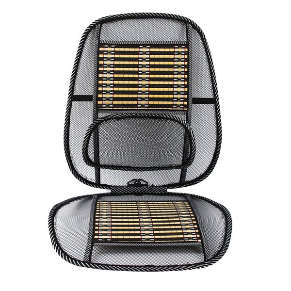 의자 등받이 쿠션 허리 받침대 대나무망 등받이 쿠션시트 - SSG.COM