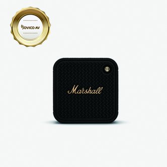 마샬 [공식 인증점] 마샬 윌렌2 Marshall WILLEN II 휴대용 블루투스 스피커 블랙앤브레스
