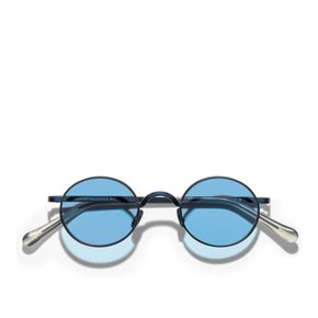 [해외배송] 모스콧 모옐 라운드 메탈 선글라스 MOYEL SUN NAVY CELEBRITY BL 44