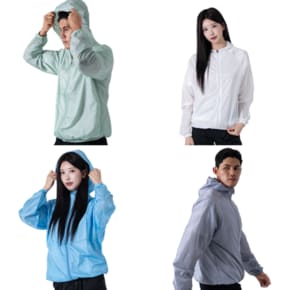 A2R 남녀공용 바람막이 초경량 풀집업 후드 AT-2601