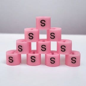 S 사이즈 10P ZF 링 옷걸이 옷걸이사이즈링 옷걸이링 사이즈표기 사이즈표시 옷걸이사이즈