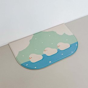 스프링 멜팅덕 펫식기매트