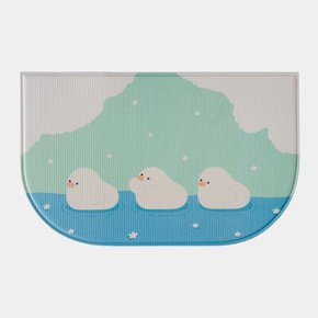스프링 멜팅덕 펫식기매트