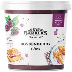 바커스 아나토스 팜 보이센베리 잼 과일잼 Barkers Anathoth Farm Boysenberry Jam 455g