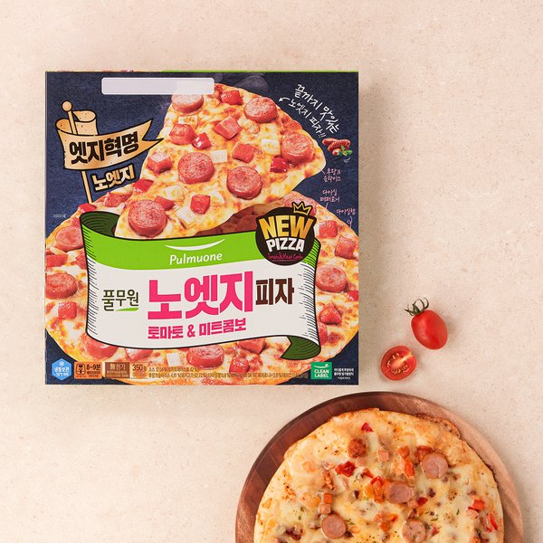 노엣지피자 토마토&미트콤보_350g