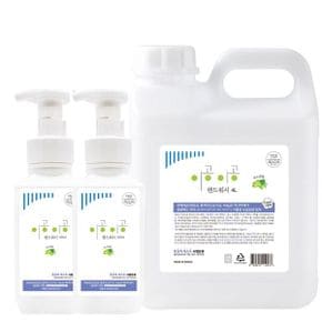 핸드워시 5가지향 이공이공 4L+500ml+500ml