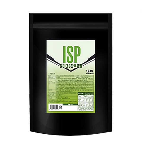 ISP 식물성 단백질쉐이크 분리대두단백질 무맛 1.2kg