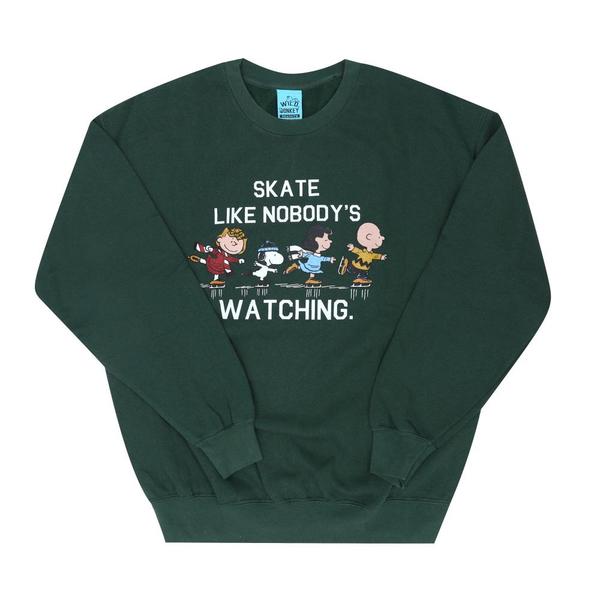 확대된 대표 [MUST IT] 127453121 와일드동키 WILD DONKEYFGSKATE VINTAGE GREEN 남성 맨투맨