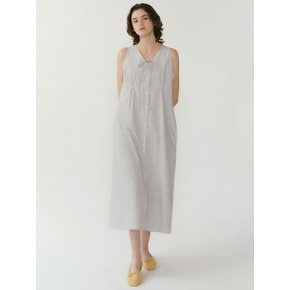 Hazel Sleeveless Dress (Grey)