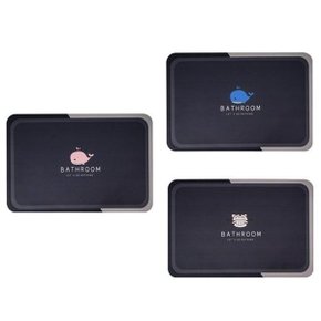 사각형 발매트 약40x60cm 디자인랜덤 규조토 (WAD9F2F)
