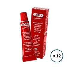 아조나 AJONA 아요나 치약 25ml 12개 (유통기한 2026년 7월)