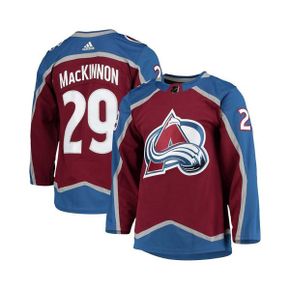 맨즈 Nathan Mackinnon 버건디 Colorado Avalanche 홈 어센틱 프로 플레이어 저지 - 버