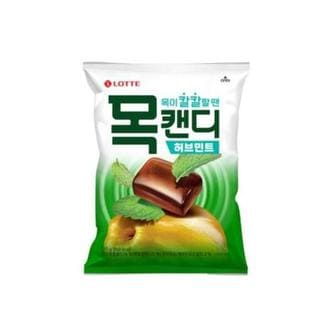  롯데제과 목캔디 허브민트 217g 2개