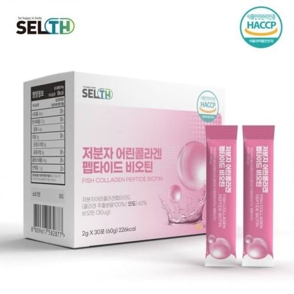 고품질 스틱 300달톤 콜라겐 2gx30포 펩타이드 비오틴 저분자 (WD955FE)